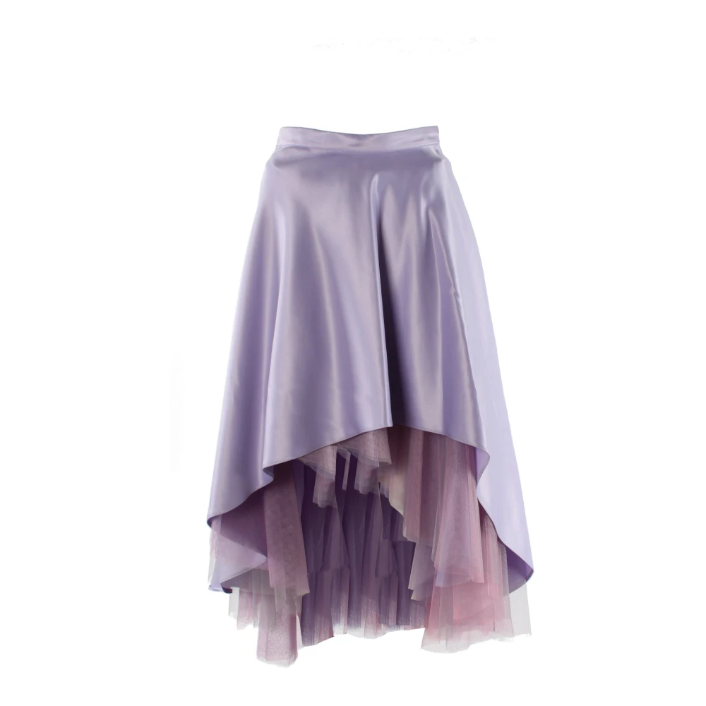 Pinko Lila Jurk 100% Polyester Vrouwen Purple Dames