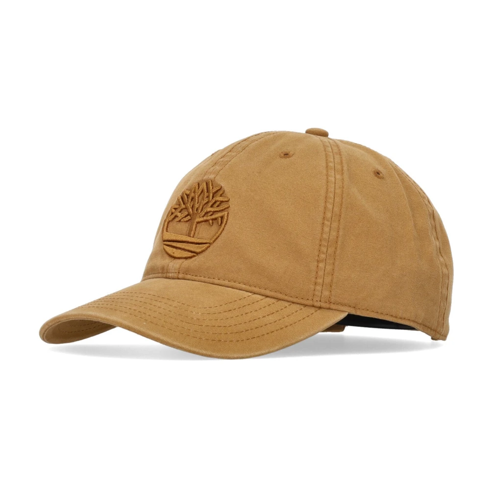 Timberland Baseball Cap met gebogen klep Yellow Heren