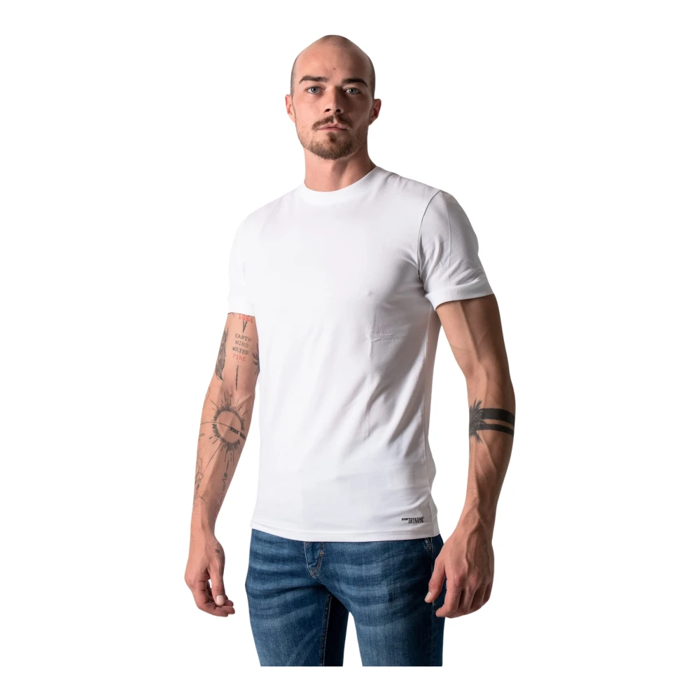 Drykorn Anton Wit T-Shirt White Heren