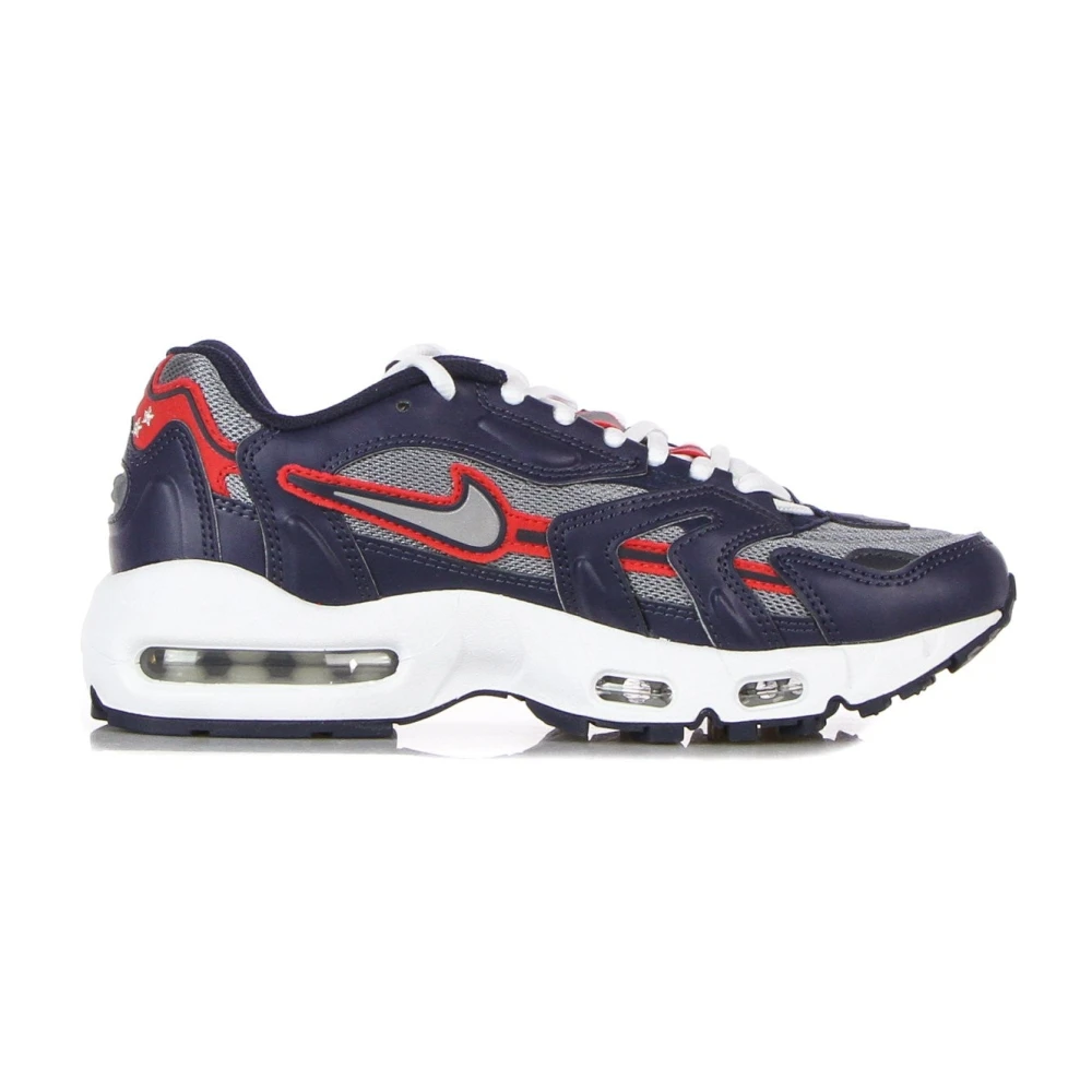 Nike Running Shoes, Male, 8 Uk, Midnight Navy Low-Top Sneaker With Air Max Multicolor