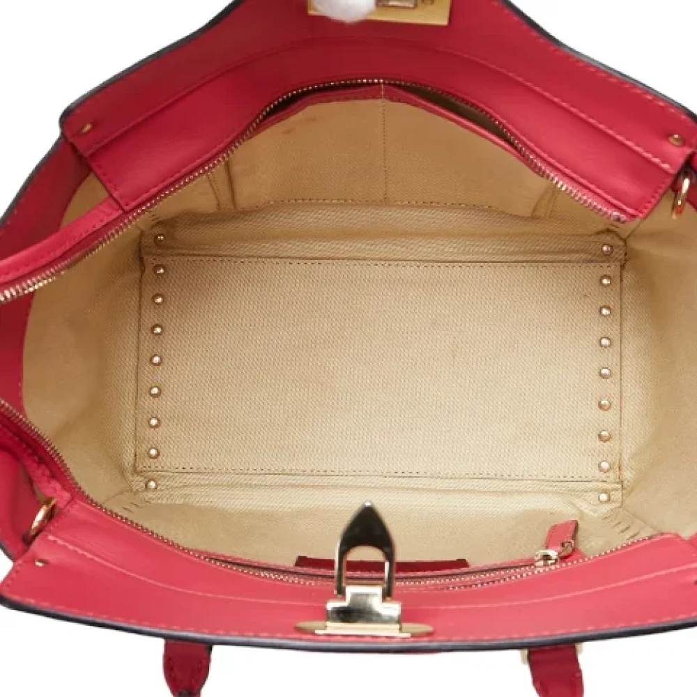 Valentino Vintage Pre-owned Leather handbags Pink Dames