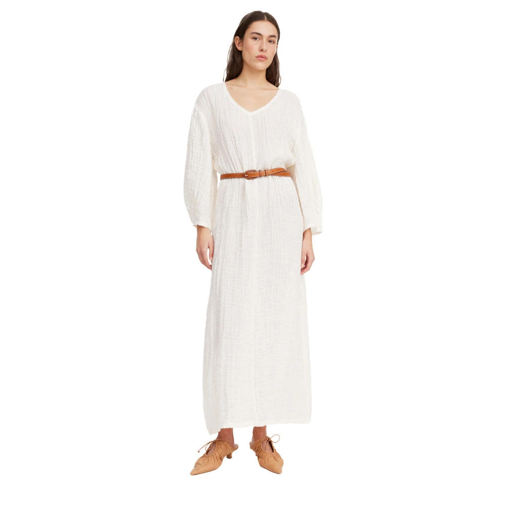 By Malene Birger Mediterrane Linnen Maxi Jurk By Herenne Birger White Dames