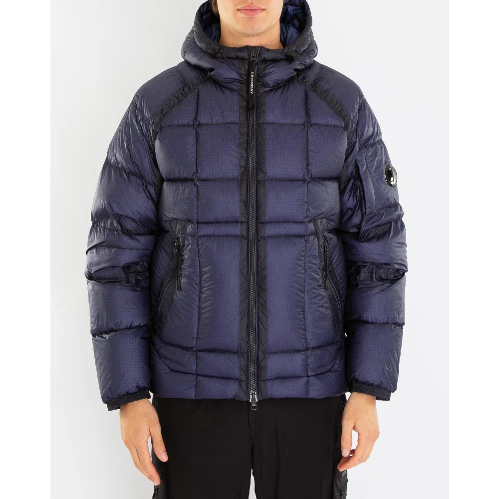 C.P. Company Stijlvolle buitenkleding jas voor mannen Blue Heren