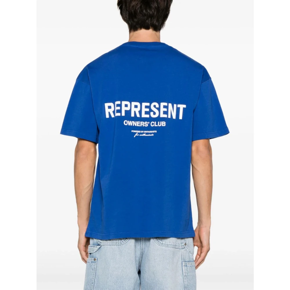 Represent T-Shirts Blue Heren