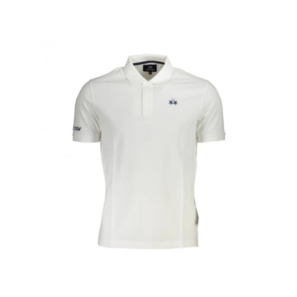 La Martina Men's White Polo Shirt