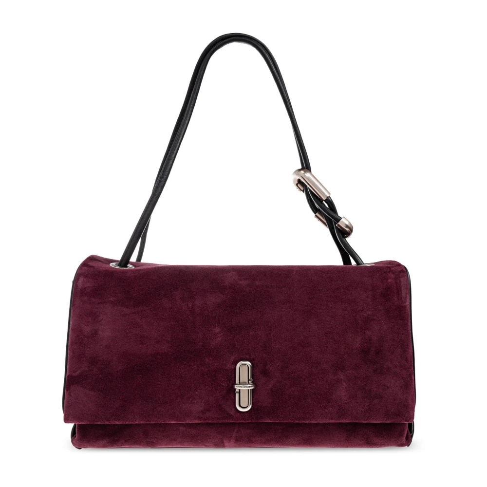 Marc Jacobs Kvinno Röd Väskor Dam, One Size, Läder, Axelväska