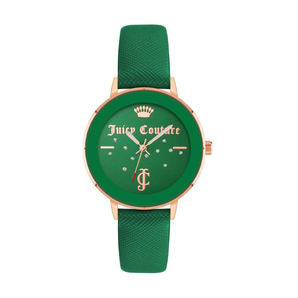 Juicy Couture Roséguld Dammodell Klocka Green, Unisex