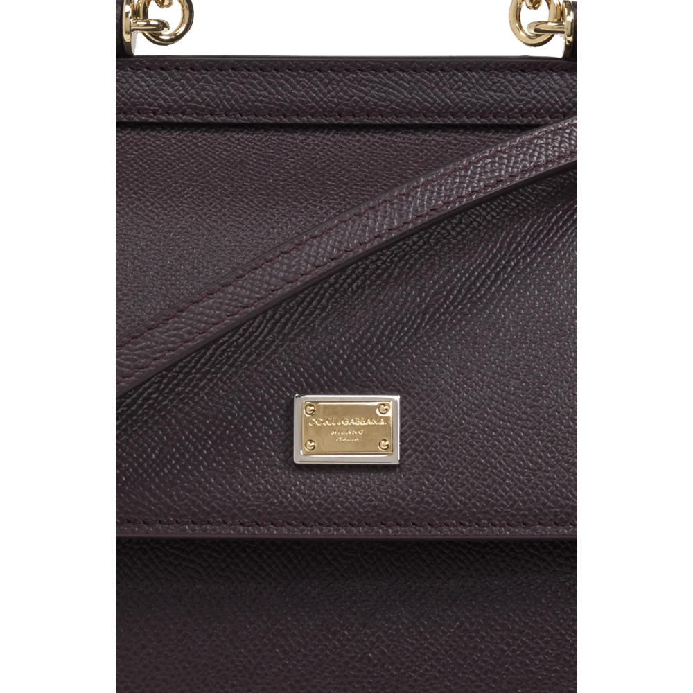 Dolce & Gabbana Handtas Sicily Medium Red Dames