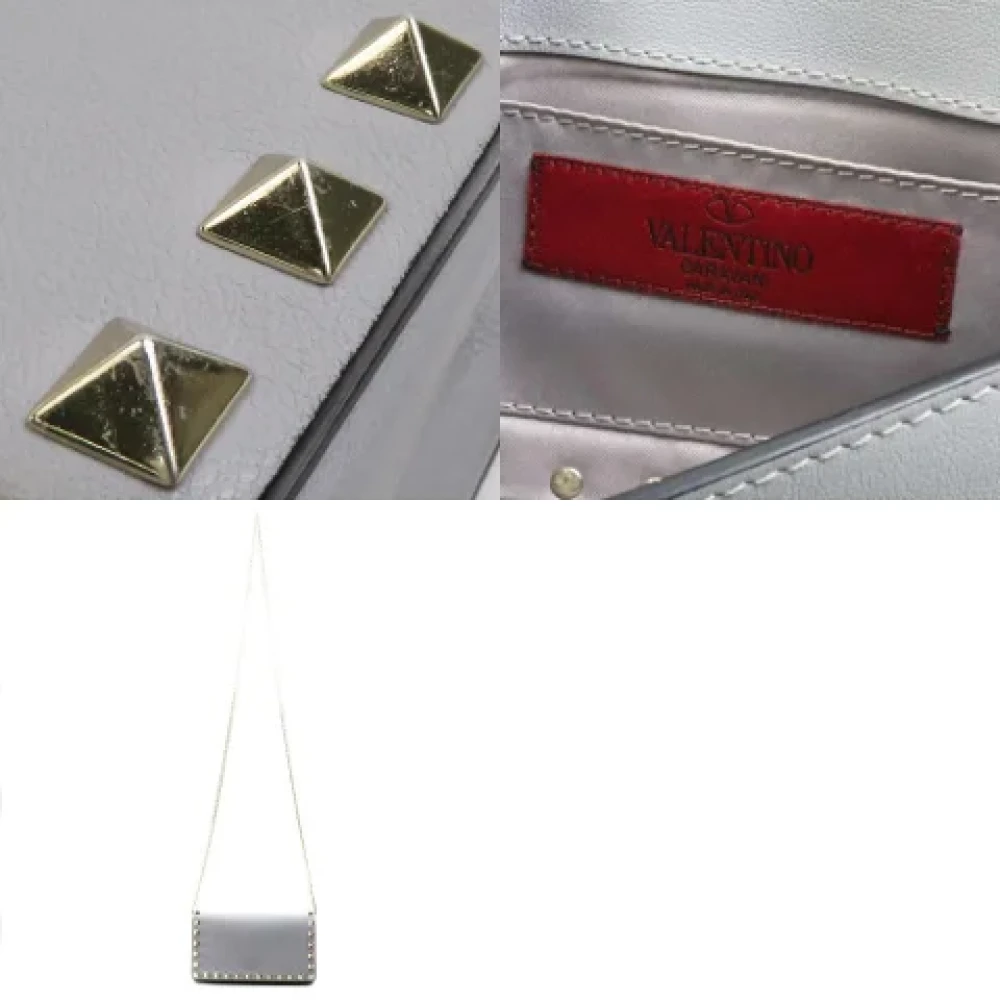 Valentino Vintage Pre-owned Fabric balenciaga-bags Gray Dames