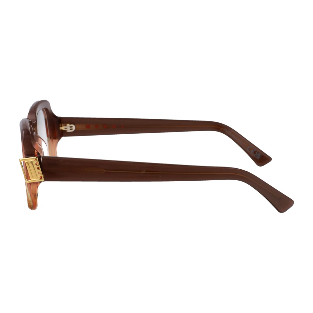 Marni Stijlvolle optische bril in ZaHerenk Brown Dames