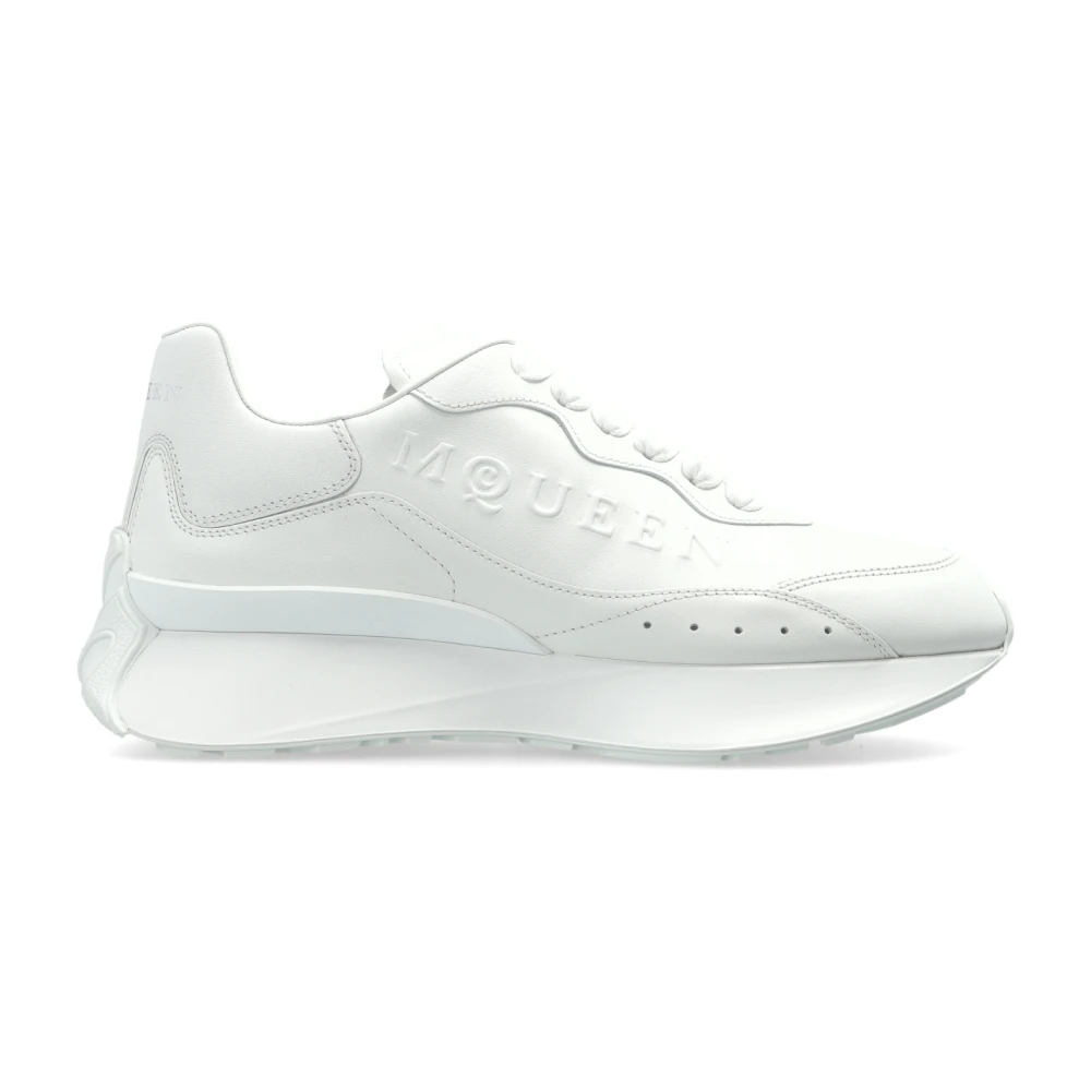 Alexander McQueen Sprint Runner Dames Schoenen Wit