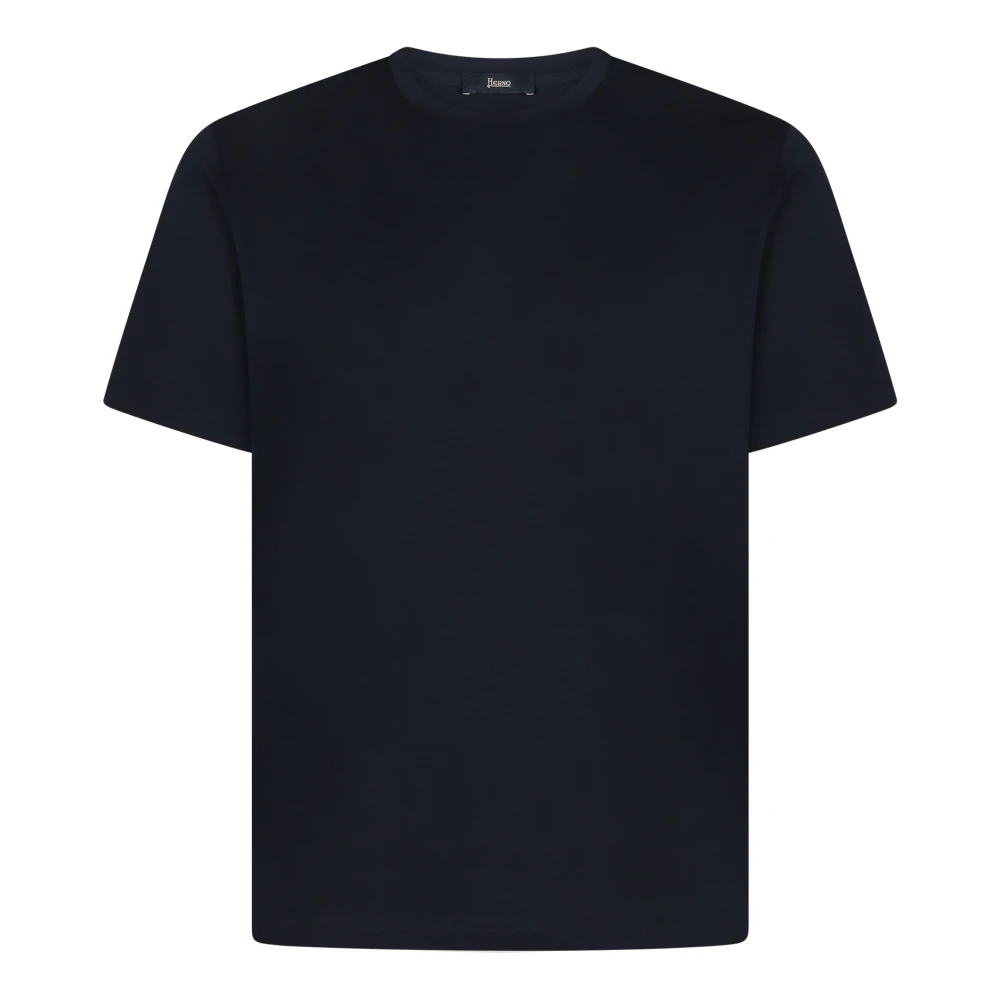 Herno - Tops > T-Shirts - Blue - Herno - Modalova