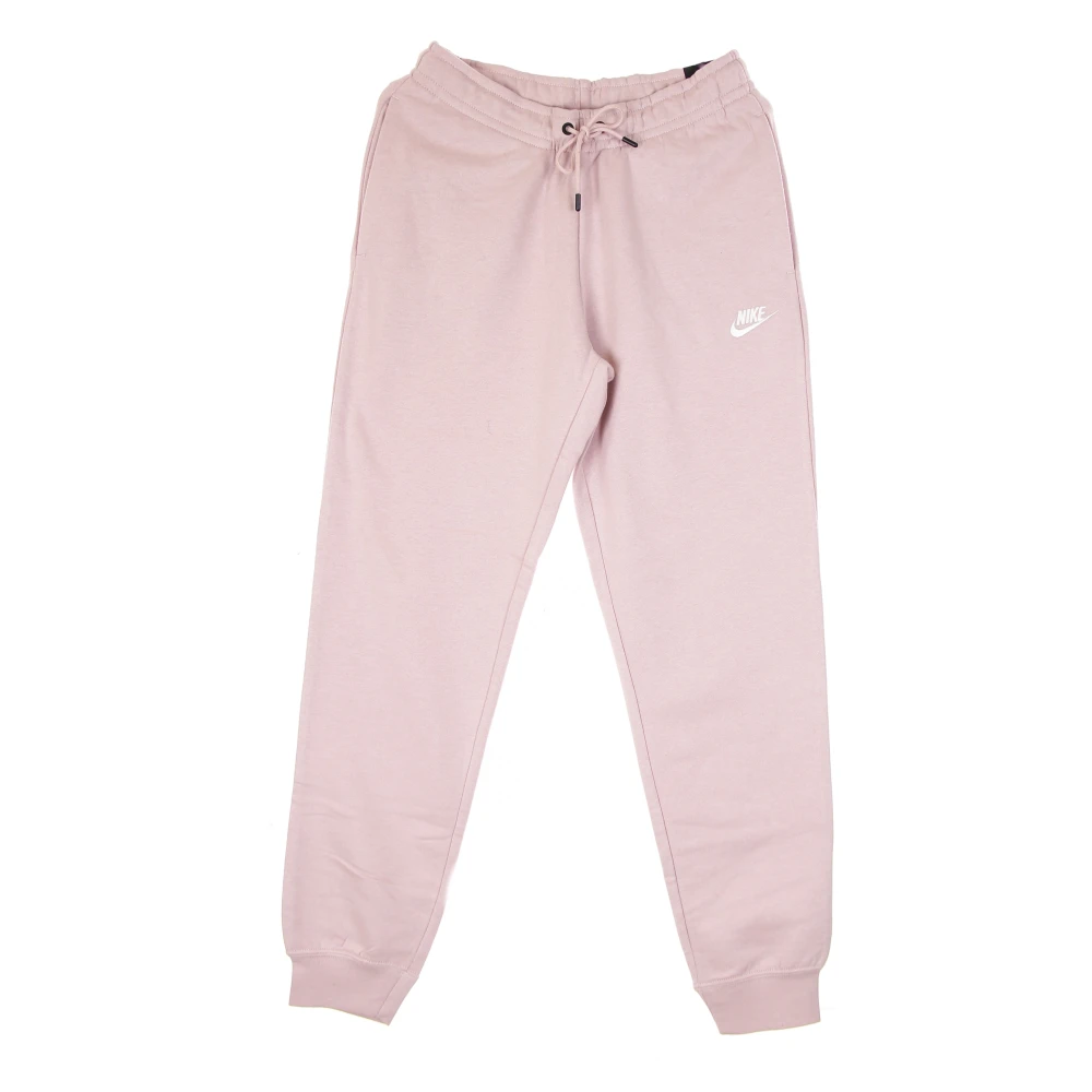 Nike Essentiële Fleece Trainingspak Broek Pink Dames