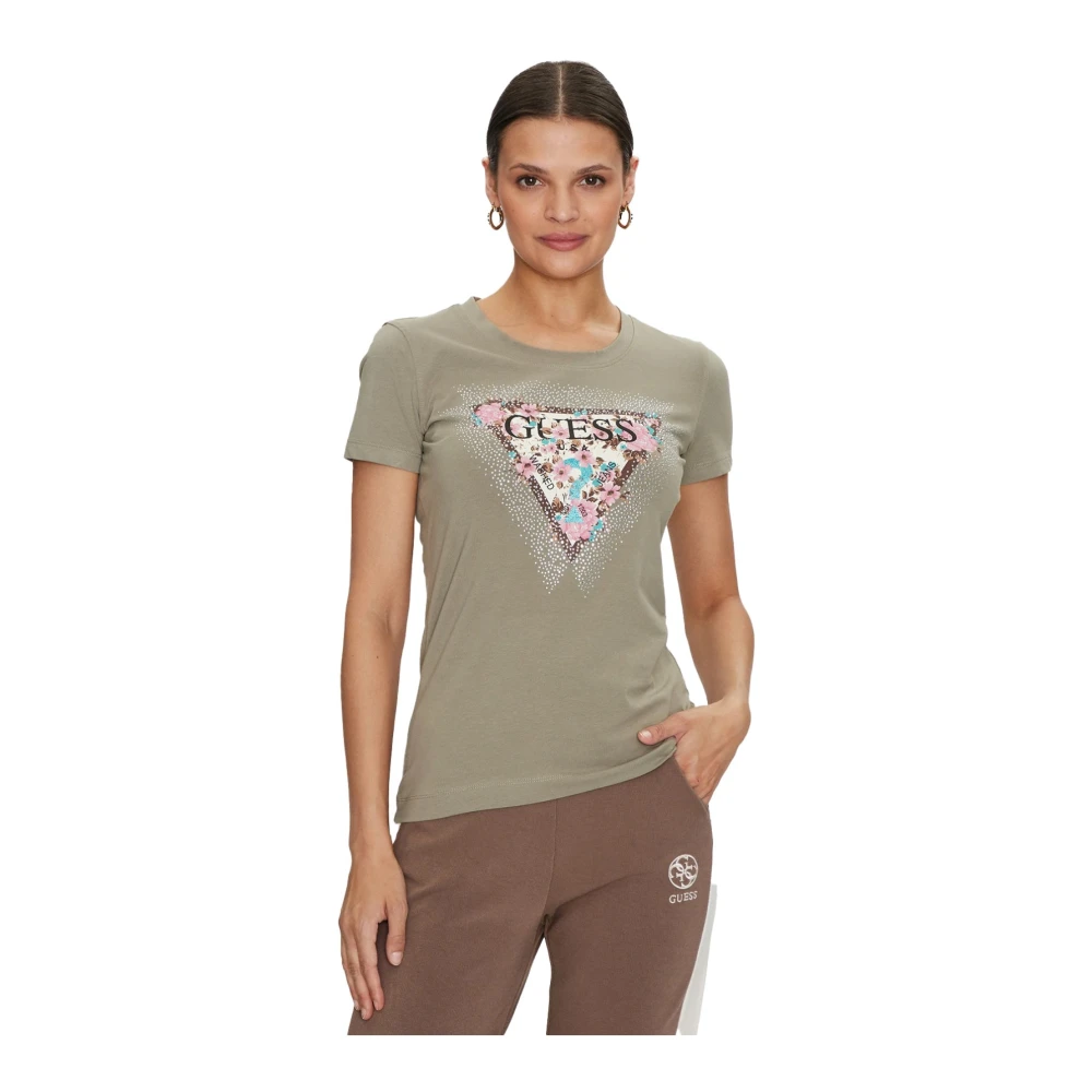 Guess - Tops > T-Shirts - Green - Guess - Modalova