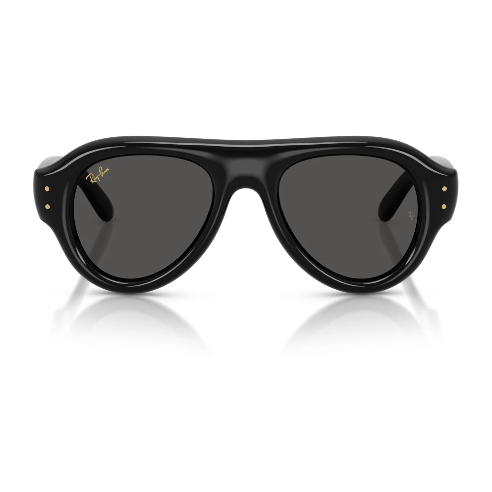 Ray-Ban Unisex Black Occhiali Da Sole - Sunglasses - 52 Mm - Accessories