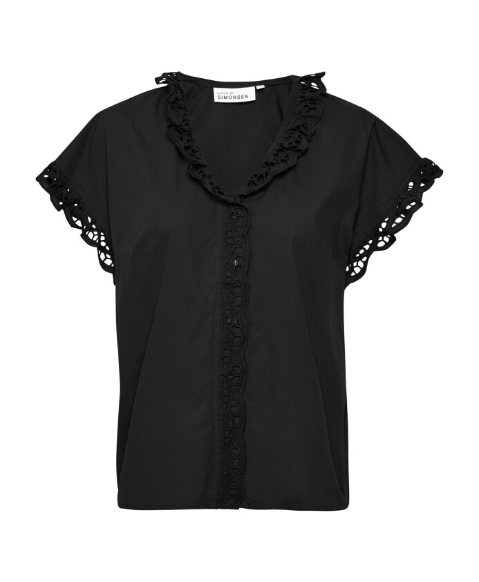 feminine-lace-trim-v-neck-blouse