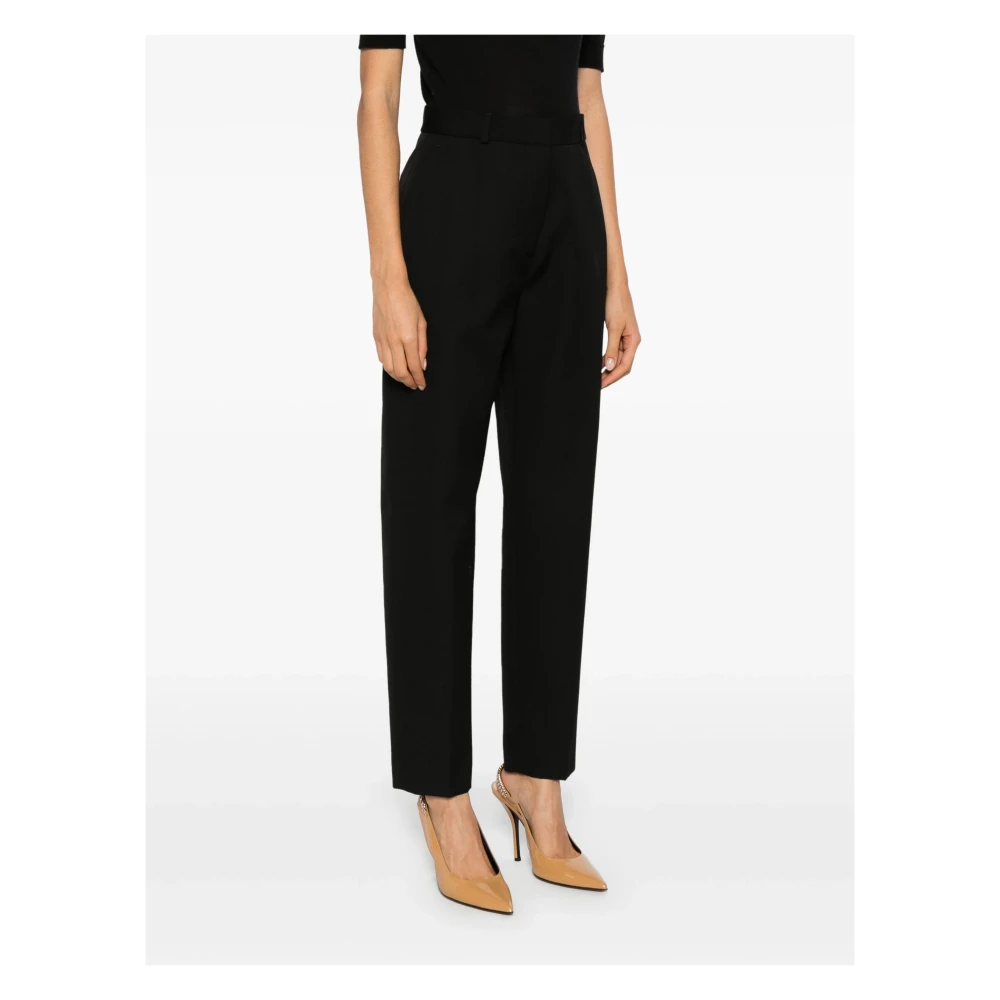 Lanvin Klassieke Straight Broek Black Dames
