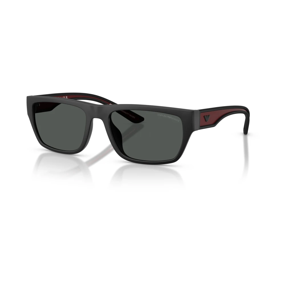 Emporio Armani Men's Black Ea4267u Sunglasses - Sunglasses - 57 Mm - Accessories
