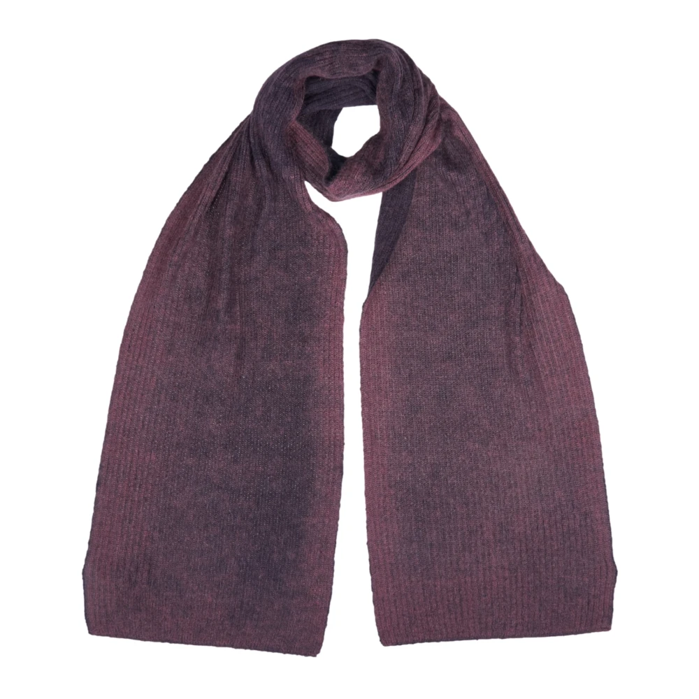 PS By Paul Smith Omkeerbare Pruim en Zwart Sjaal Brown Heren