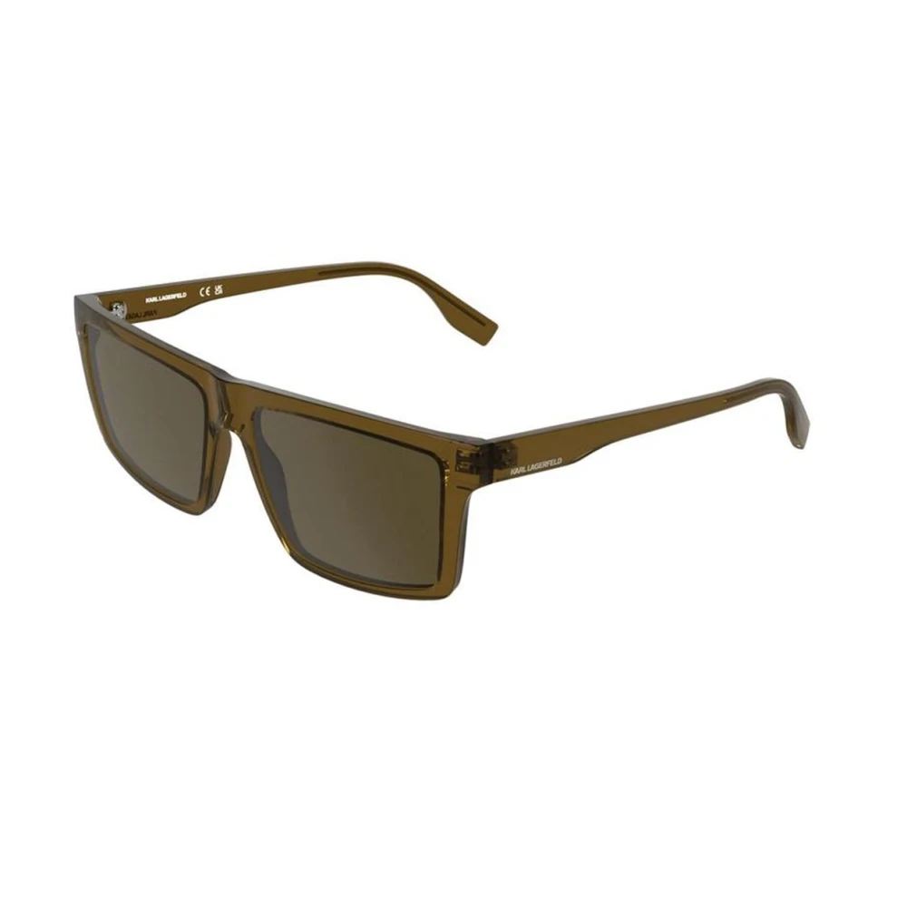 Karl Lagerfeld Brown Sunglasses, Male, 57 Mm, Kl6225s 210 Sunglasses