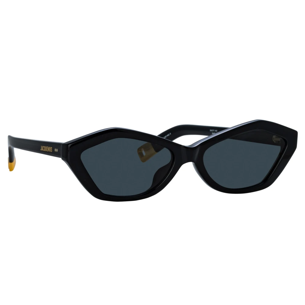 Jacquemus Black Bambino Sunglasses - Female - Sunglasses - 56 Mm - Accessories