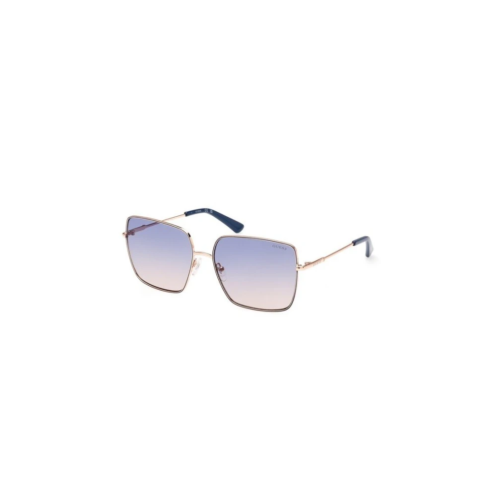 Guess Yellow Sunglasses, Female, 60 Mm, Square Sunglasses