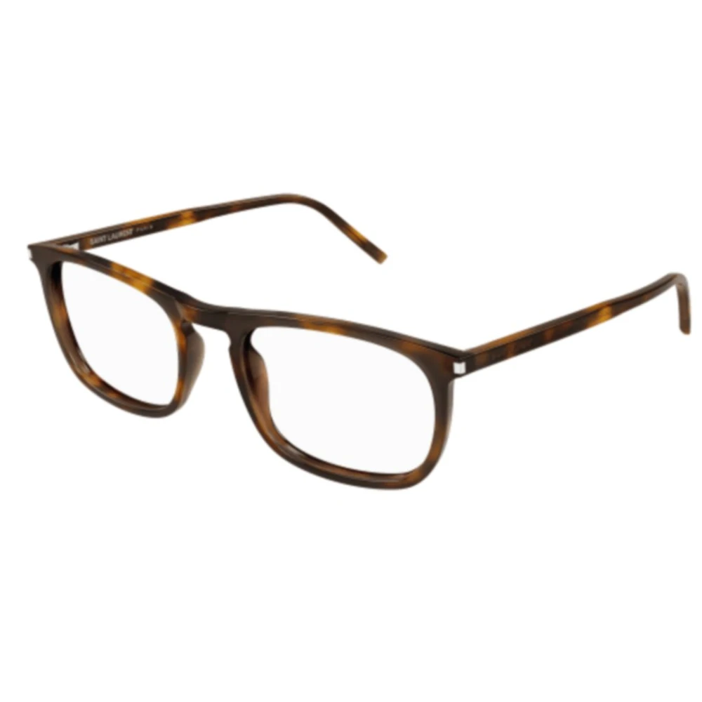 Saint Laurent Stijlvolle Zwarte Leren Schoudertas Brown Unisex