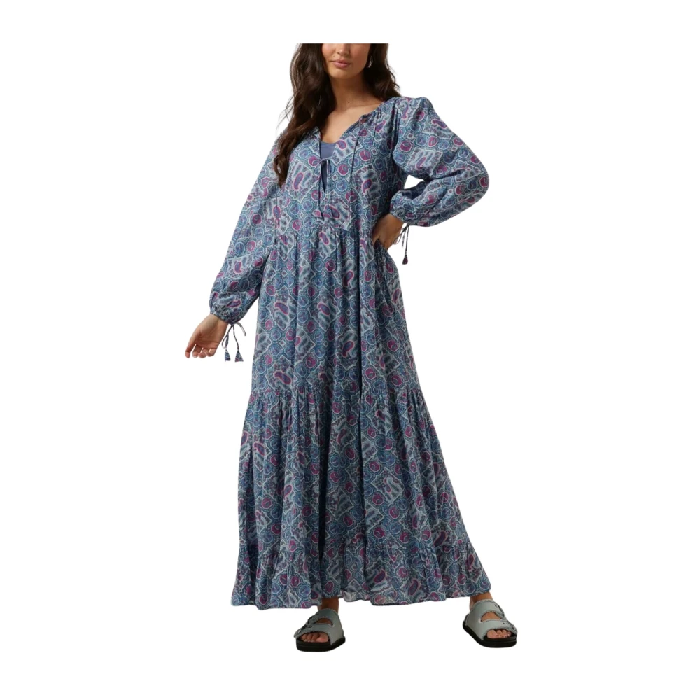 Antik batik Zena Long Dress Vrouwen Maxi Multicolor Dames