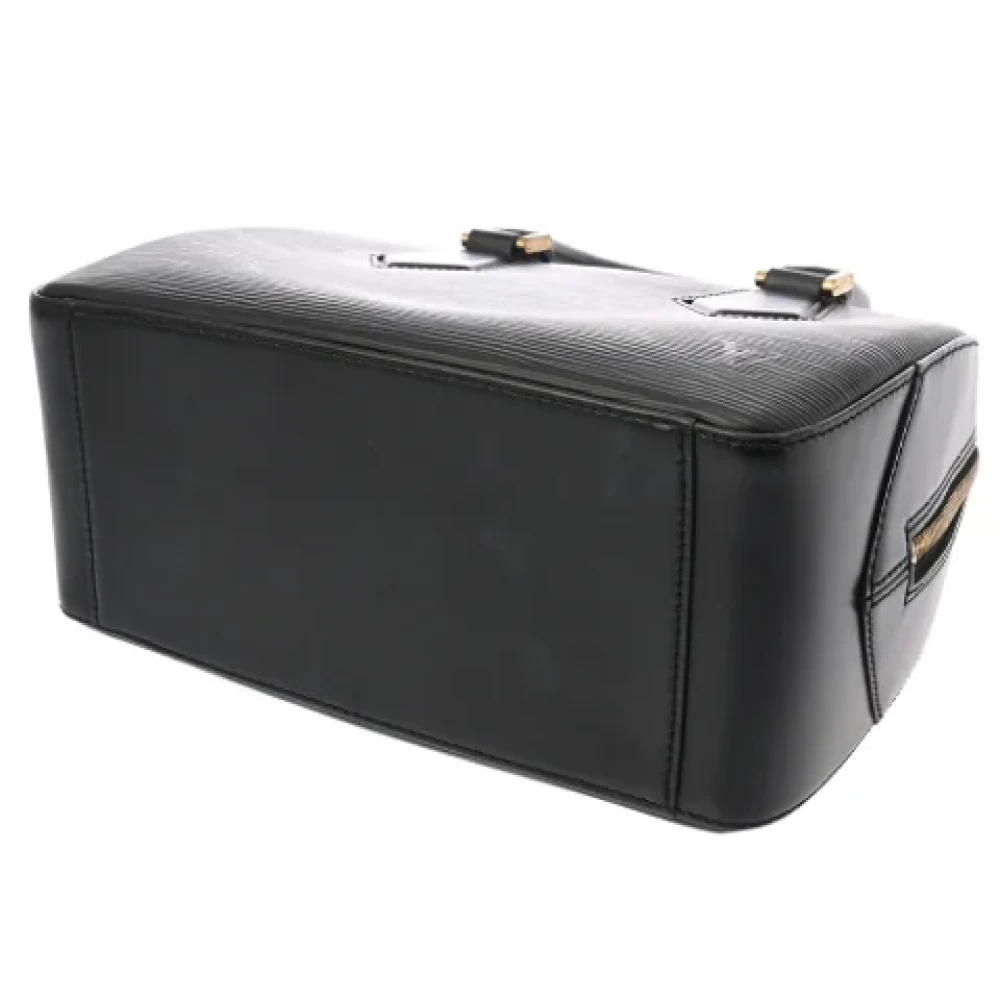 Louis Vuitton Vintage Pre-owned Leather handbags Black Dames