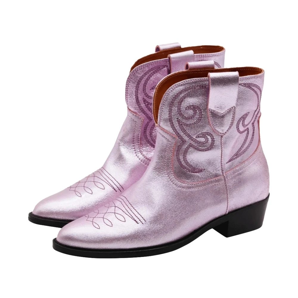 Toral Cowboy Boots Purple Dames