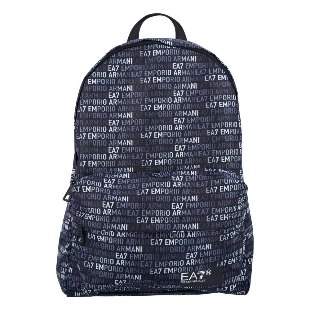 Emporio Armani EA7 Stijlvolle rugzak voor dagelijks gebruik Blue Heren