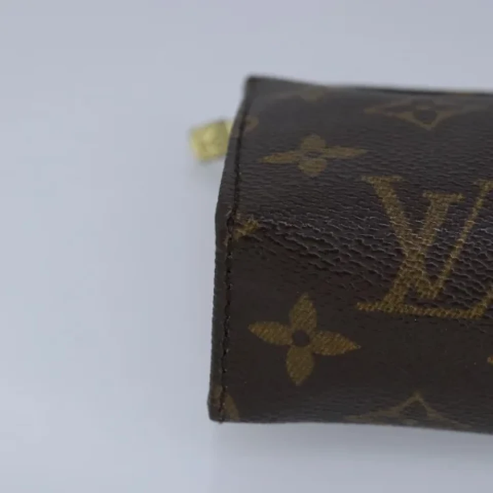 Louis Vuitton Vintage Pre-owned Canvas pouches Brown Dames