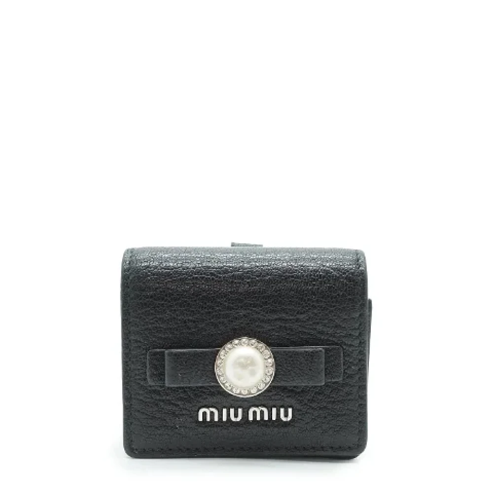 Pre-owned > Pre-owned Accessories > Pre-owned Wallets - - Miu Miu Pre-owned - Modalova
