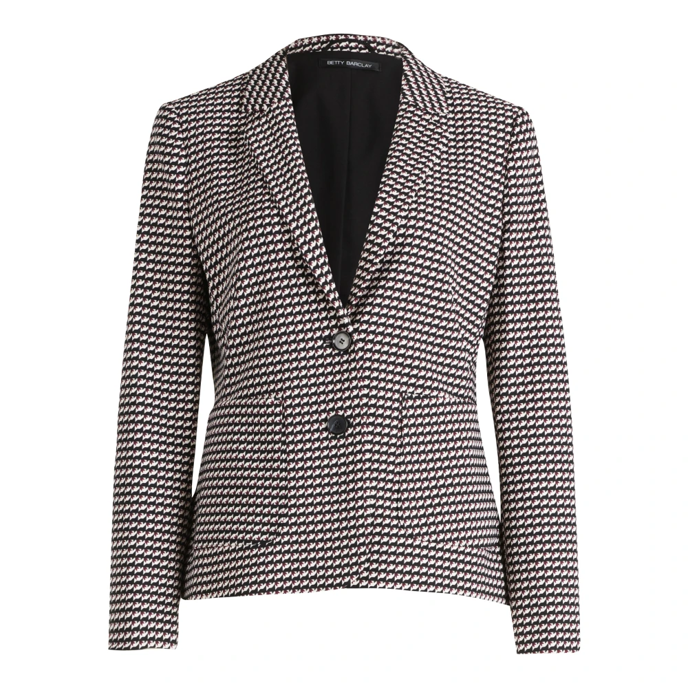 Betty Barclay Stijlvolle Blazer met Lange Mouwen Black Dames