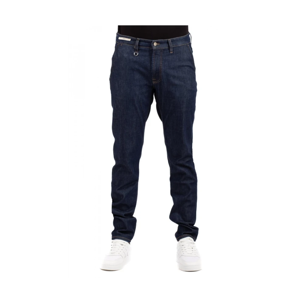 Siviglia Men's Blue Slim Fit Jeans, W36, Loretello Jeans
