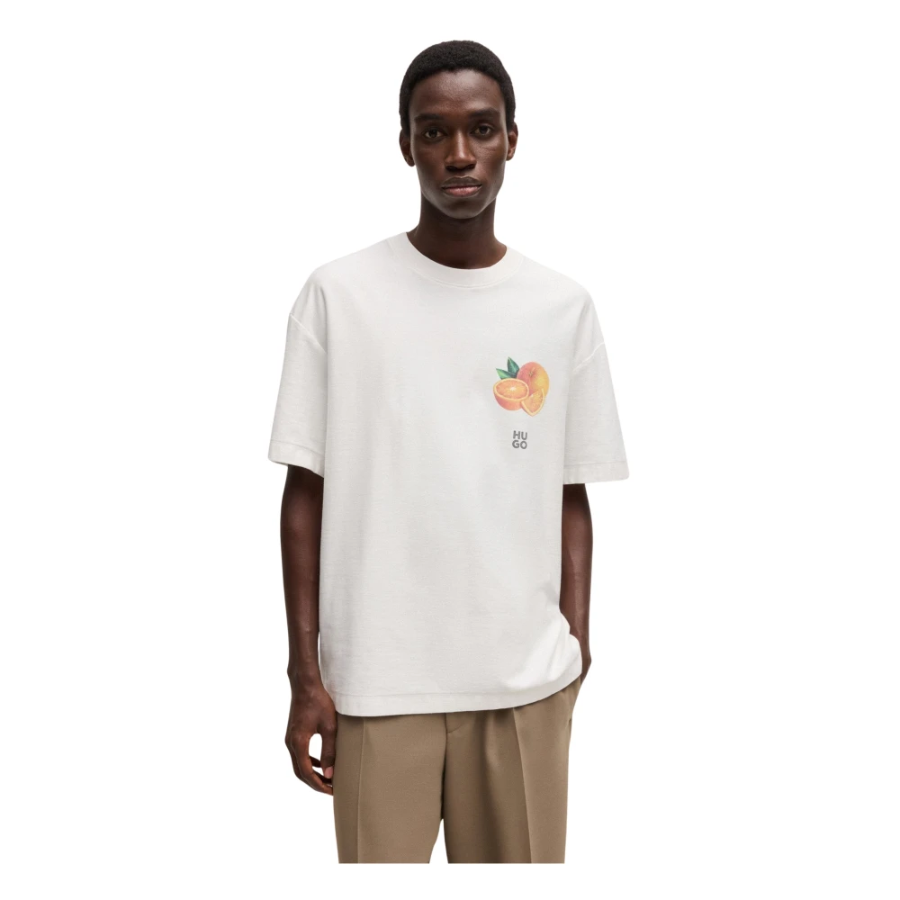 Hugo - Tops > T-Shirts - White - Hugo - Modalova