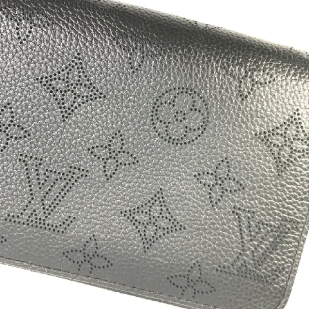 Louis Vuitton Vintage Pre-owned Fabric wallets Black Dames