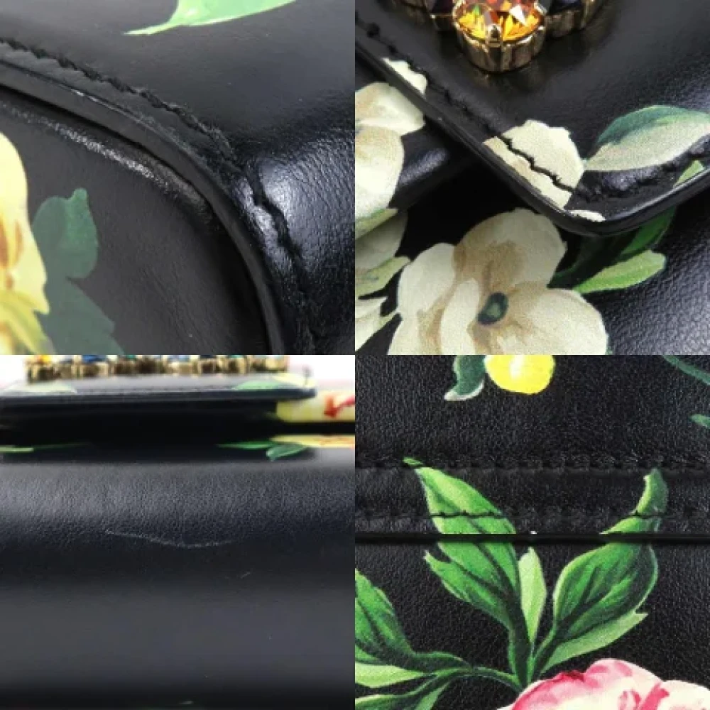 Dolce & Gabbana Pre-owned Leather shoulder-bags Black Dames