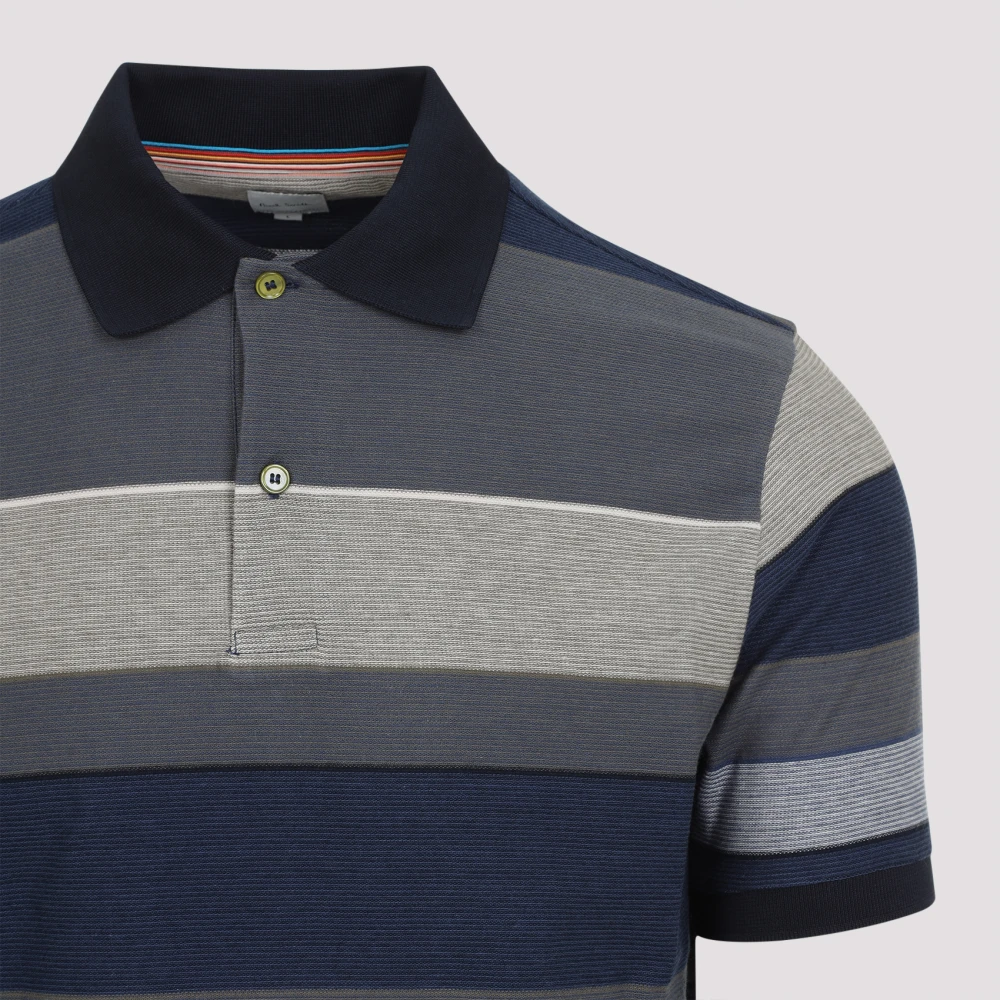 PS By Paul Smith Groen Gestreept Poloshirt Multicolor Heren