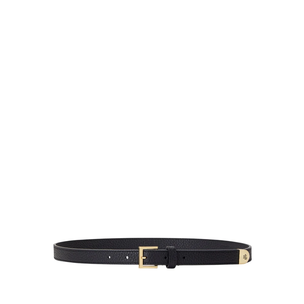 Ralph Lauren Riem Skinny Black Dames