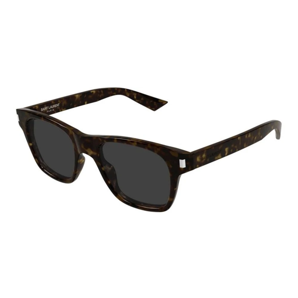 Saint Laurent , Sunglasses, Male, Brown, 50 Mm, Rectangular Sunglasses