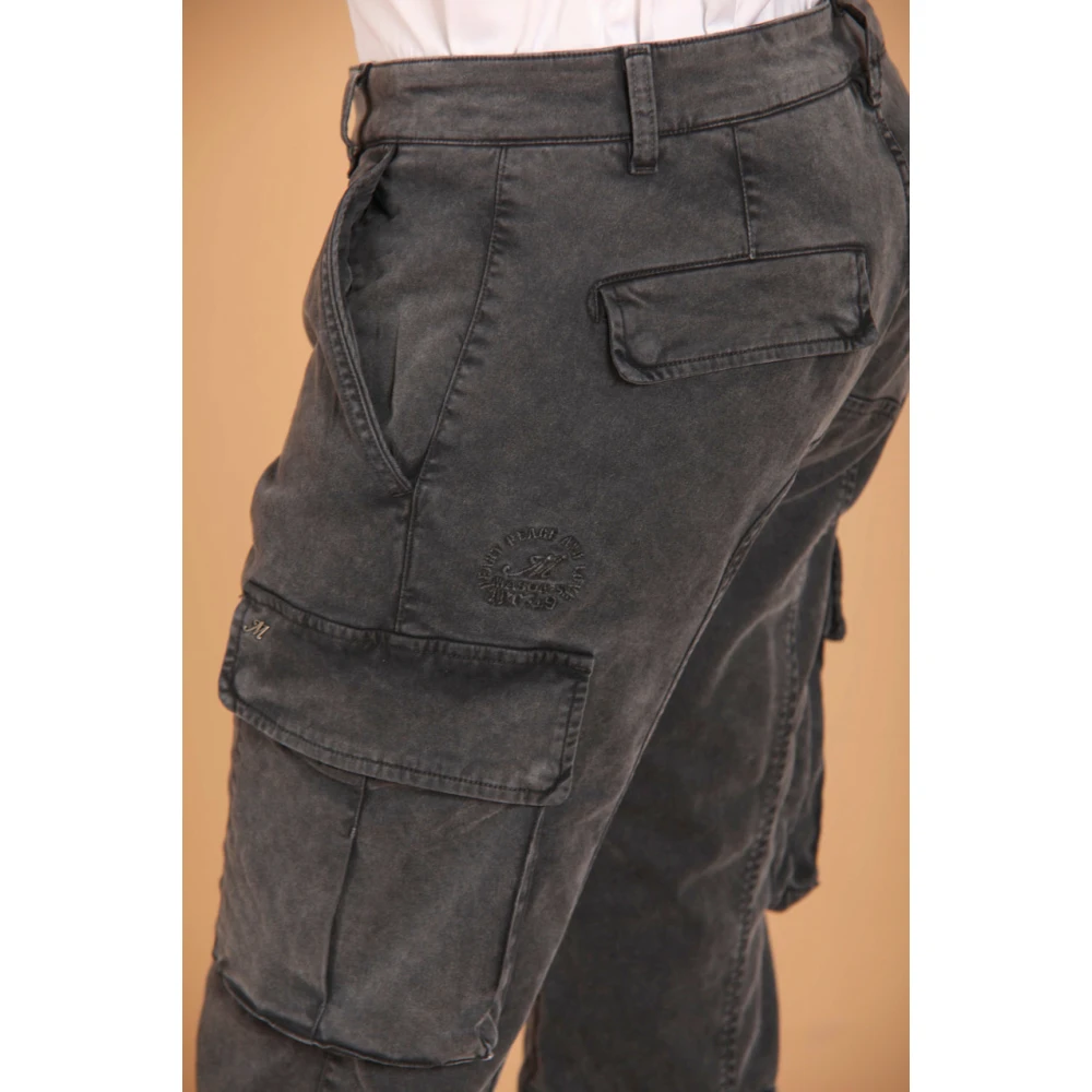 Mason's Slimme Cargo Broek Chile Model Blue Heren