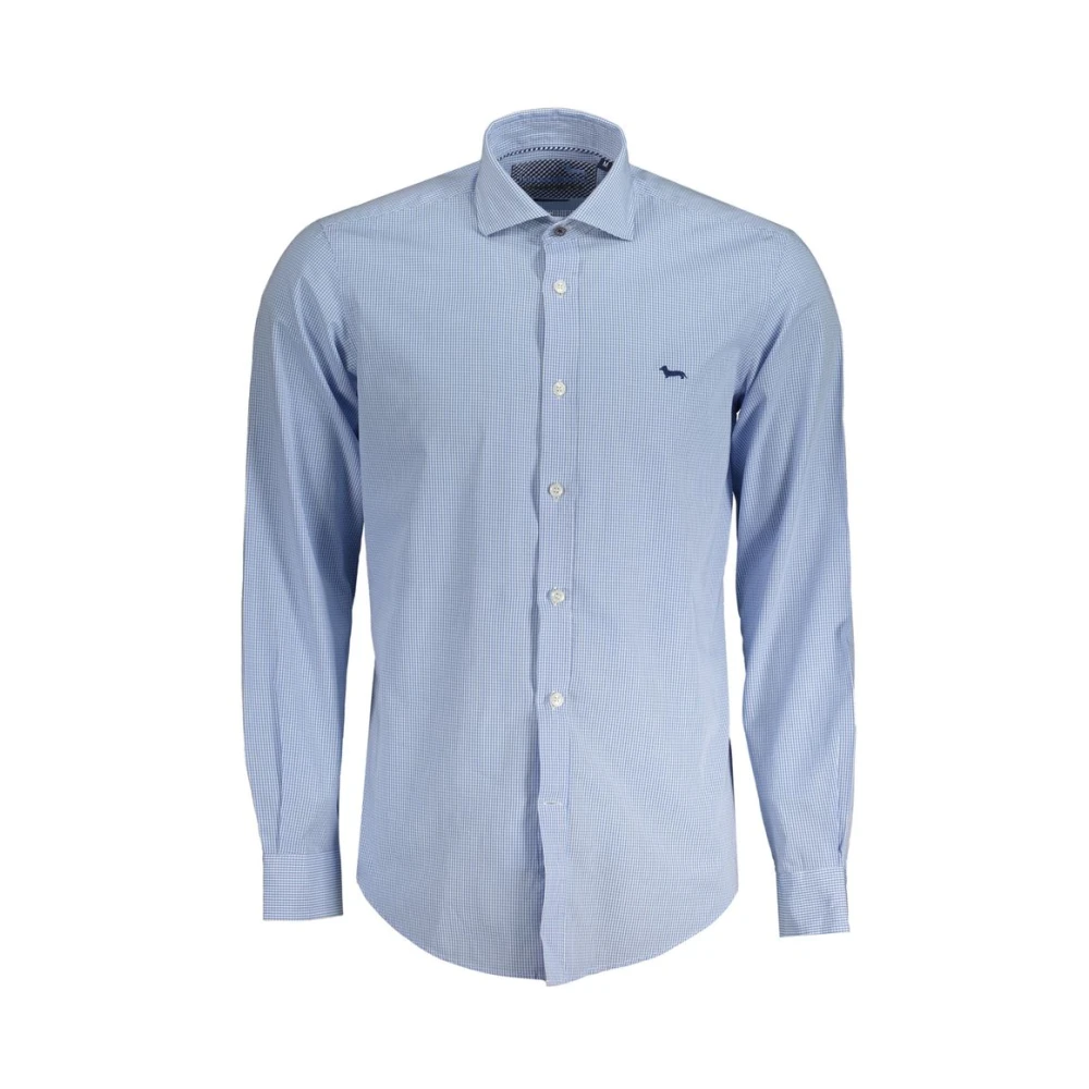 Harmont & Blaine Lichtblauw Katoenen Overhemd Blue Heren
