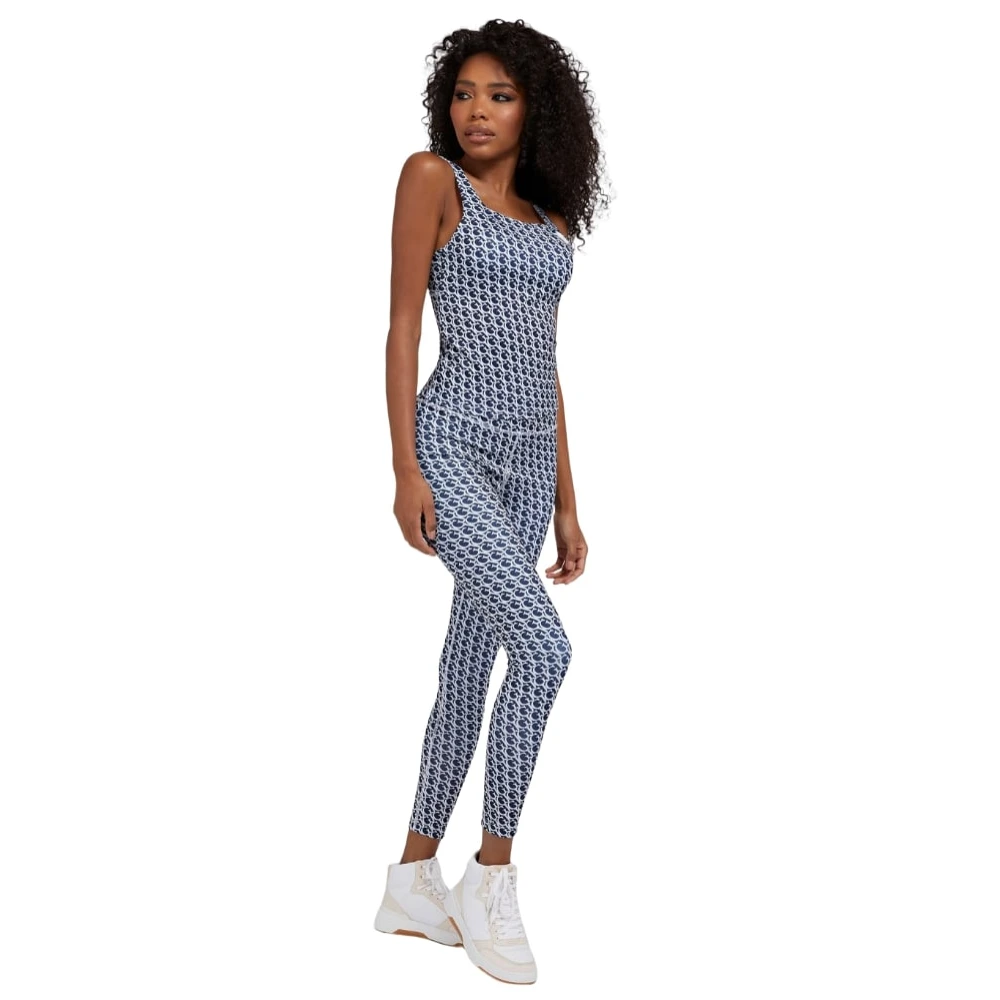 Guess Mouwloze Top Blue Dames
