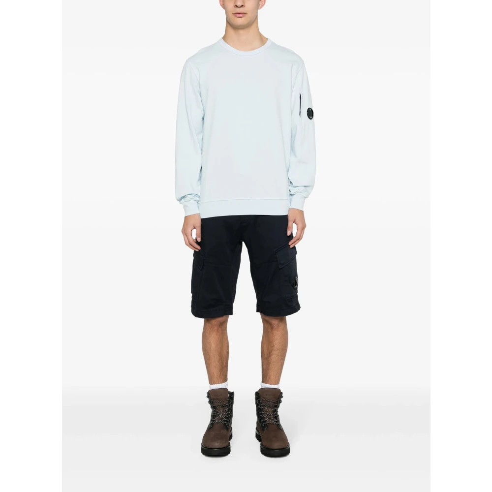 C.P. Company Blauwe Shorts voor Mannen Blue Heren