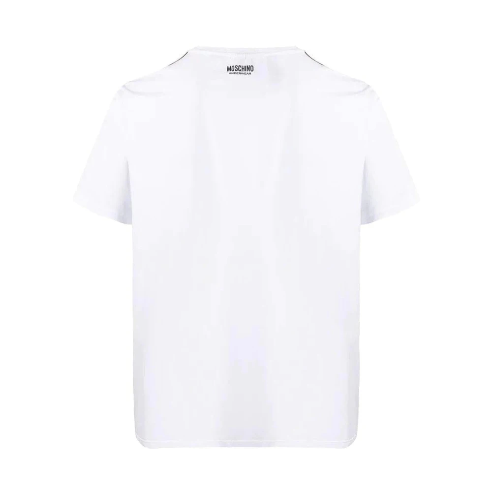 Moschino Korte Mouw T-shirt White Heren