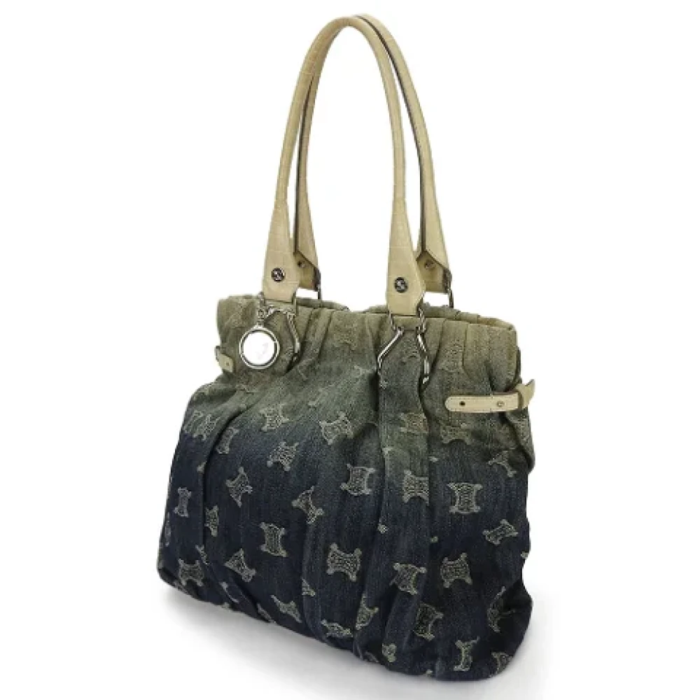 Celine Vintage Pre-owned Denim totes Blue Dames