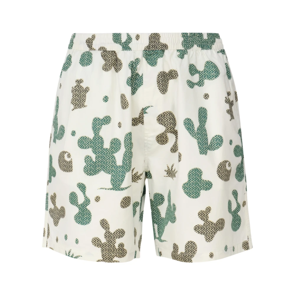 Carhartt WIP Cactus Print Bermuda Shorts Multicolor Heren