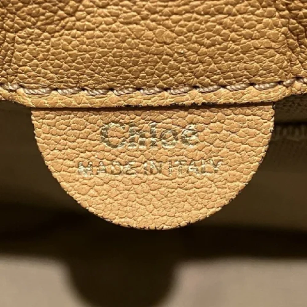 Chloé Pre-owned Fabric handbags Brown Dames