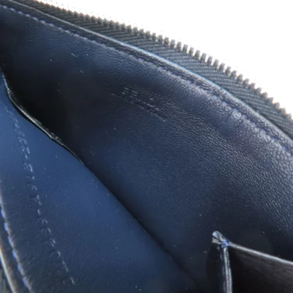 Fendi Vintage Pre-owned Leather home-office Blue Dames
